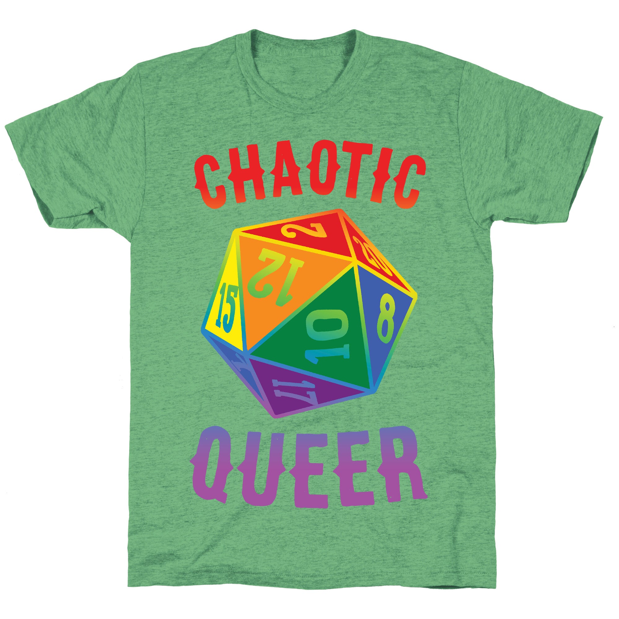 Chaotic Queer Unisex Triblend Tee